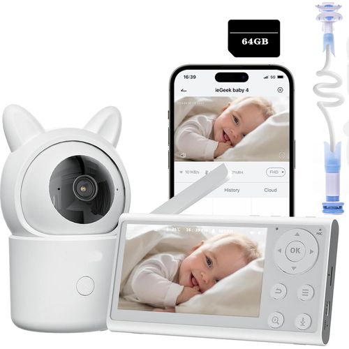 ZREE Babyphone mit Kamera 4.3