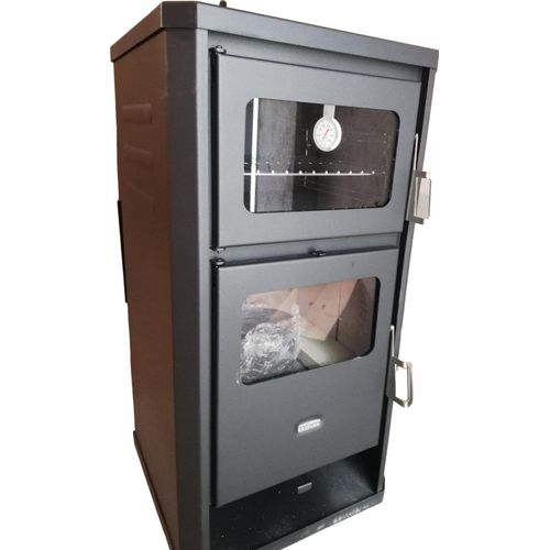 PRITY FM D Kaminofen mit Backfach, Küchenofen 12,1 kW EEK A Ecodesign