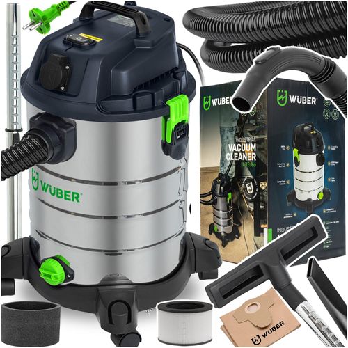 Nass-Trocken-Industriestaubsauger Hepa Asche Gips Leistungsstark 2200W