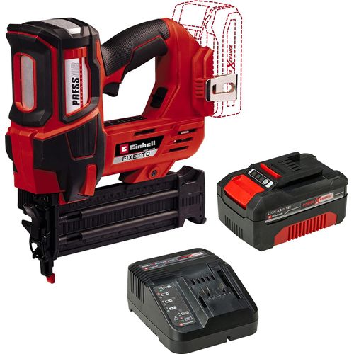 Einhell Akku-Nagler FIXETTO 18/50 N inkl. Starter Kit 4,0 Ah Akku und Ladegerät