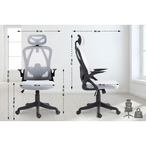 Bürostuhl Taos grau
