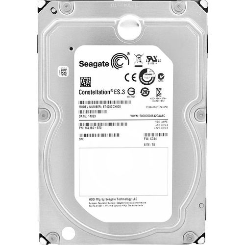 Festplatte Seagate 4Tb ST4000DX000 64Mb Cache 7200Rpm Sata III 3,5