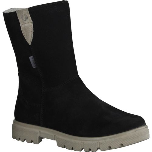 Ricosta Ria 8000802092 Mädchenstiefel, Schwarz, Gr. 34-39 Leder, Warmfutter - Kinderschuhe Gefütterte Kinderstiefel Gr. 18 - 42, Schwarz, leder (daino/wasserdicht), absatzh&oumlhe: 15 mm