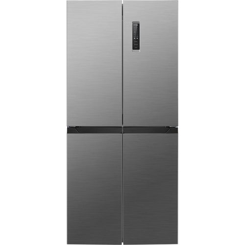 Bomann French Door Kühlschrank No Frost | Kühlschrank mit Gefrierfach 362L | Side by Side Kühlschrank mit MultiAirflow-System | KG 7358 inox
