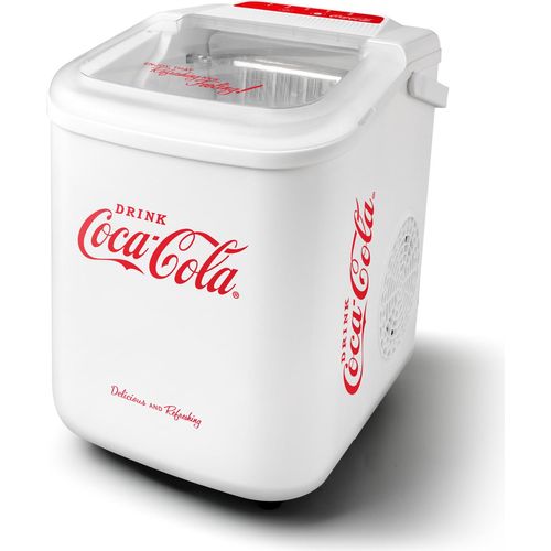 SALCO SEB-28CC weiß COCA-COLA® Eiswürfelbereiter
