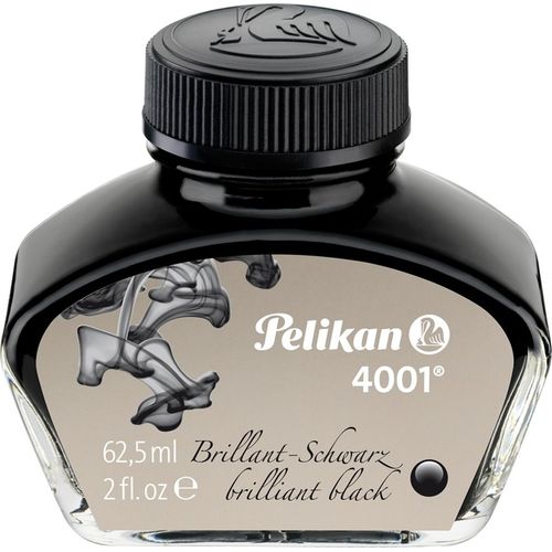 Tinte 4001 brilliant-schwarz 62,5ml 76W Packung mit 12 Stück
