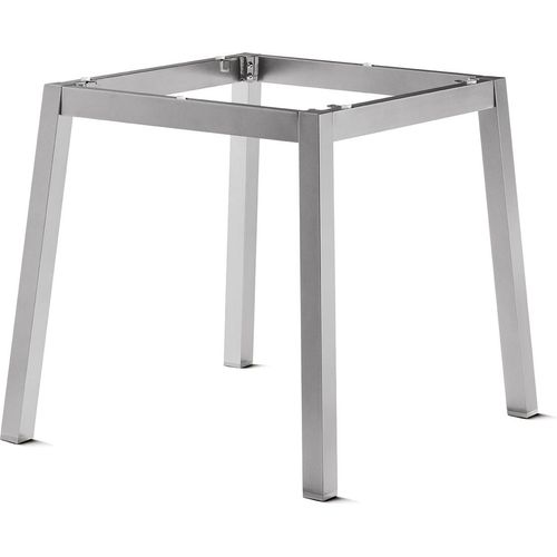 Tischgestell >Loft Polytec< in Graphit, Aluminium - 70x73x70cm (BxHxT)