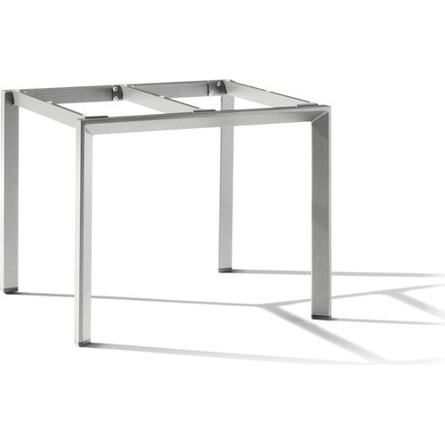Tischgestell >Freesystem< in Graphit, Aluminium - 90x74x90cm (BxHxT)