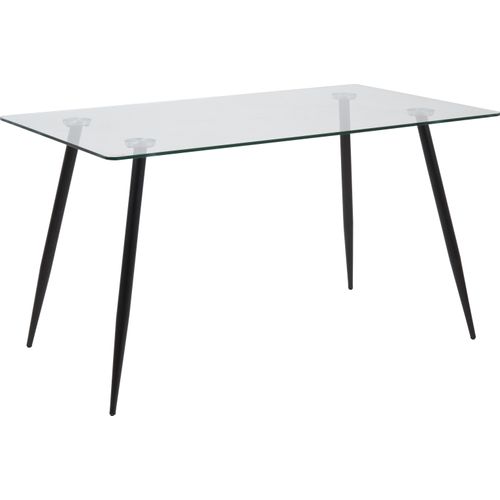 Glastisch ></noscript>Wilma< in Klar, Glas - 140x75x80cm (BxHxT)