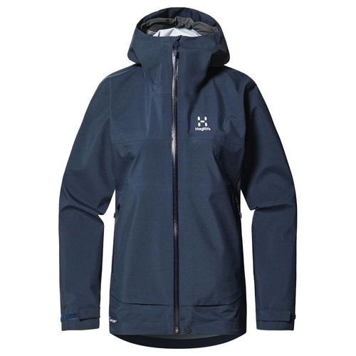 Haglöfs Damen Front Proof Regenjacke Tarn Blue S
