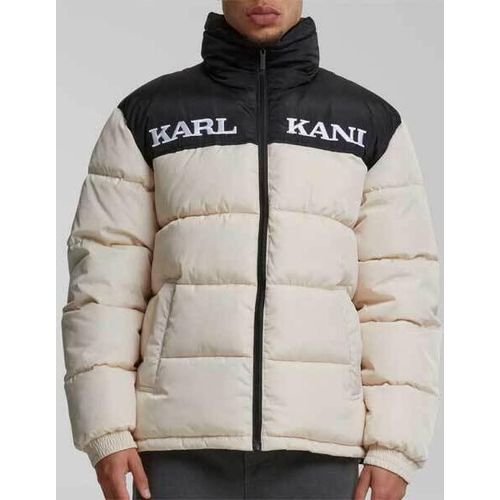 Jacke Karl Kani Retro Essential Puffer Jacket Light Sand, Größe: 2XL