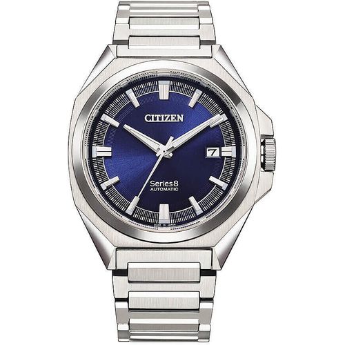 Mechanishe Citizen Silber Mit Schraube Kollektion Serie 8 - mann