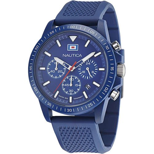Chronograph Nautica Blau Kollektion NAUTICA ONE ECO - mann