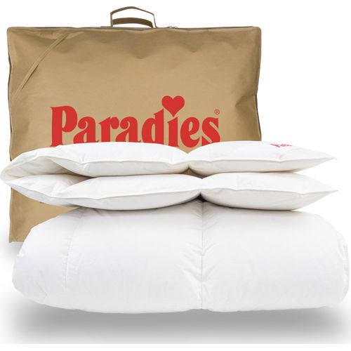 Paradies Daunendecke 155x220 cm Winterdecke "Elma 90" RDS Entendaunen