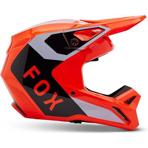 FOX V1 Lean Fluorescent Orange S Helm
