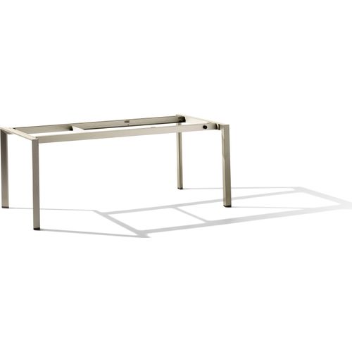 Tischgestell >Freesystem< in Champagner, Aluminium - 180x74x100cm (BxHxT)