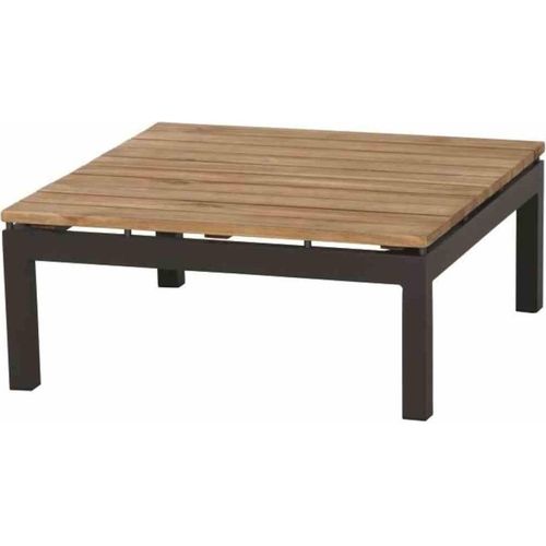 Gartentisch ></noscript>ALVIDA< in Teak - 73,5x31,5x73,5 (BxHxT)