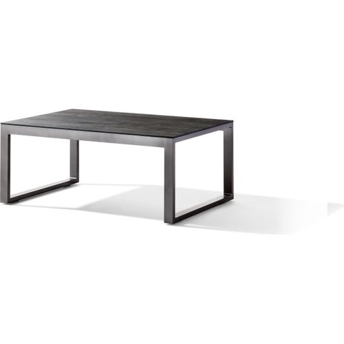 Gartentisch >Lounge< in Beton dunkel, eisengrau - 105x44x70 (BxHxT)