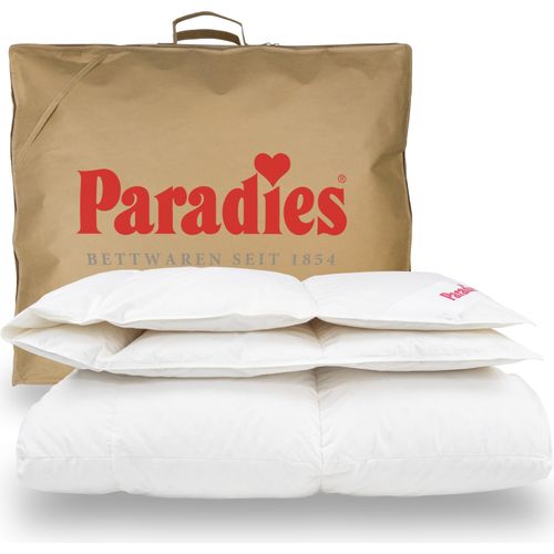 Paradies Daunendecke 135x200 cm Ganzjahres Decke "Elma 90" RDS Entendaunen