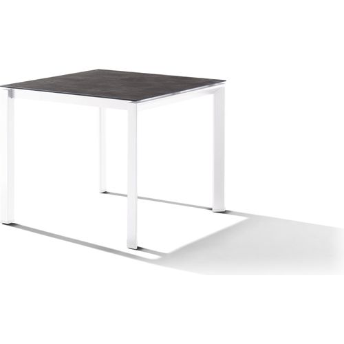 Tischplatte ></noscript>Freesystem< in Beton dunkel, Polytec® - 90x1,2x90cm (BxHxT)