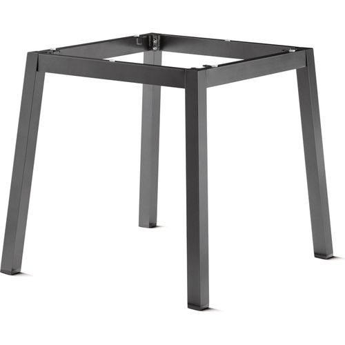 Tischgestell >Loft Polytec< in Anthrazit, Aluminium - 70x73x70cm (BxHxT)