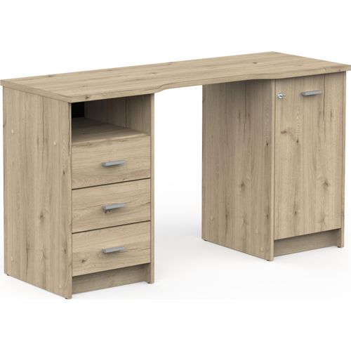 Schreibtisch ></noscript>MAO< in Eiche royal - 132,2x73,9x48,4cm (BxHxT)
