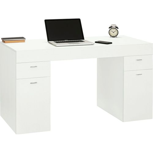 Schreibtisch ></noscript>Sliding< ausziehbarer Tischplatte - 130x75x60 (B/H/T)