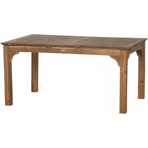 Gartentisch ></noscript>FALUN< ausziehbar bis 201,3cm in natur geölt, Akazienholz - 150/175,8/201,3x74x100cm (BxHxT)