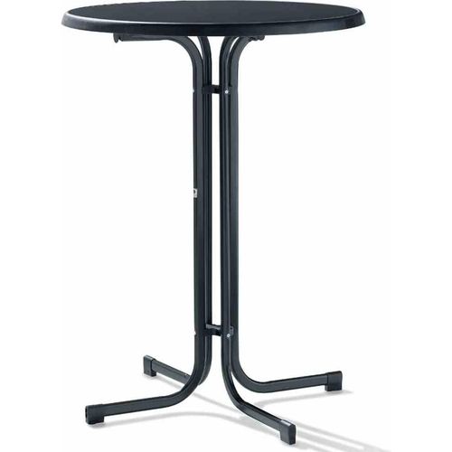 Klapptisch ></noscript>238/< in anthrazit, Mecalit®-Pro, Stahl - 112x86cm (HxD)