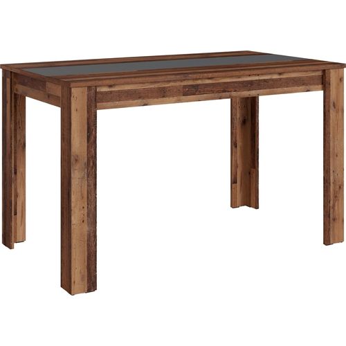 Tisch ></noscript>NORI< in Old-Wood-Optik/Anthrazit 140 x 75 x 80 cm (BxHxT)