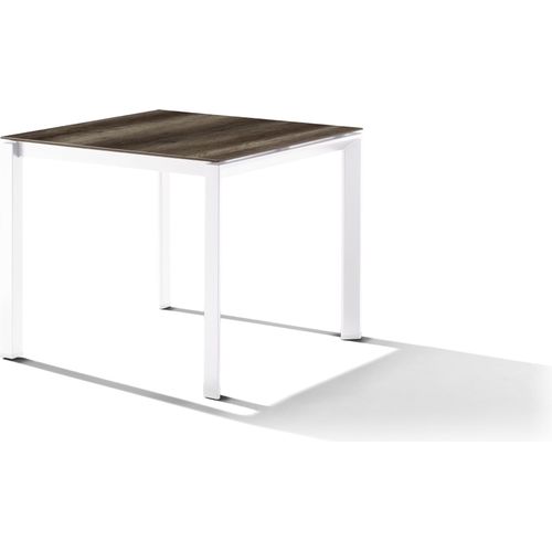 Tischplatte ></noscript>Freesystem< in Eiche dunkel, Polytec® - 90x1,2x90cm (BxHxT)