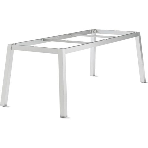 Tischgestell >Loft Polytec< in graphit, Aluminium - 200x73x80cm (BxHxT)
