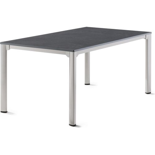 Gartentisch ></noscript>Loft Vivodur< in Schiefer anthrazit, Graphit - 165x74x95 (BxHxT)