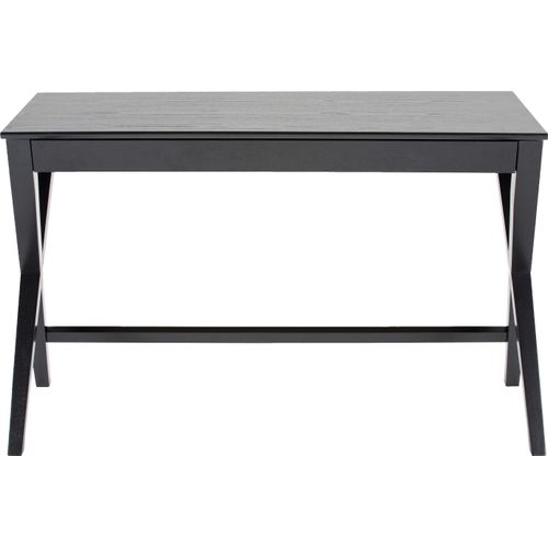 Schreibtisch ></noscript>Writex< in schwarz, MDF - 120x75x60cm (BxHxT)