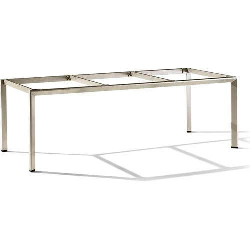 Tischgestell >Freesystem< in Champagner, Aluminium - 220x74x100cm (BxHxT)