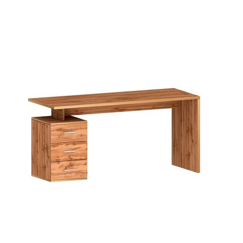 Schreibtisch ></noscript>Novara< in Wotan Eiche Nachbildung - 160x75x60cm (BxHxT)