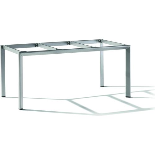 Tischgestell >Freesystem< in Graphit, Aluminium - 160x74x90cm (BxHxT)