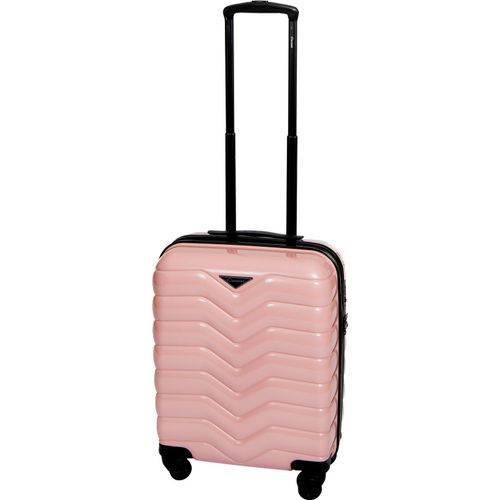 Handgepäck Hartschalenkoffer Trolley V PASTEL Pink Koffer 55 cm Cavalet BOWATEX