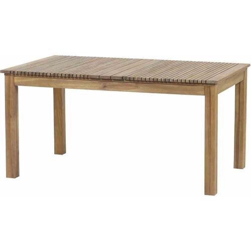 Gartentisch ></noscript>FALUN< in natur geölt, Akazienholz - 149,5x74x89,8cm (BxHxT)