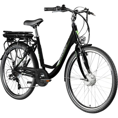 Schiano E-Moon E Bike City 26 Zoll Damenfahrrad 155-165 cm Pedelec 7 Gang 468 Wh Hollandrad Pedelec