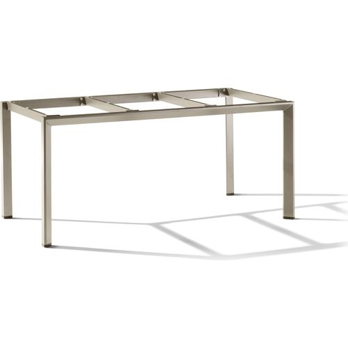 Tischgestell >Freesystem< in Champagner, Aluminium - 160x74x90cm (BxHxT)
