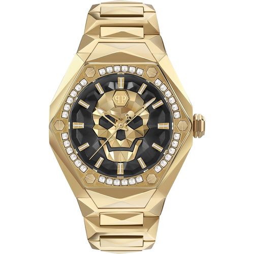 Philipp Plein Analog 'The $kull Spikes' Herren Uhr PWPWA0824