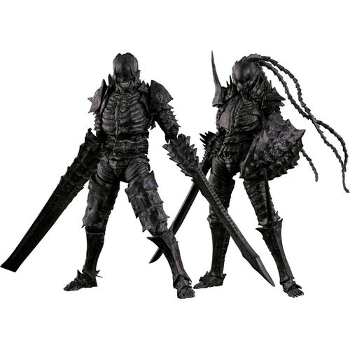 ABARA Actionfiguren Black Gaunas Kudou Denji & Nayuta Set