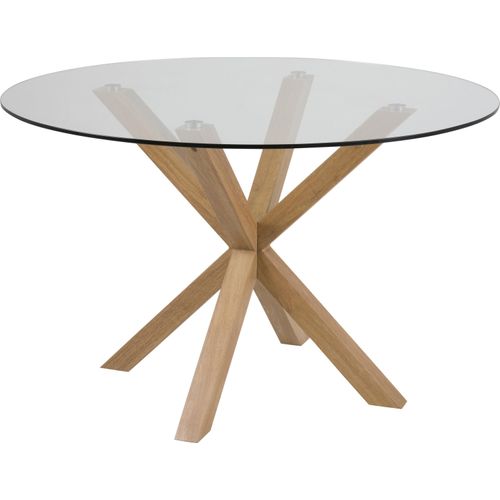 Glastisch ></noscript>Heaven< in Klar, Glas - 75,5x119cm (HxD)