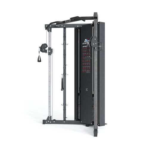 ATLETICA X-Five | Kabelzug Station | Kabelzug Kraftstation | Höhe - 210 cm | 180kg Steckgewichte
