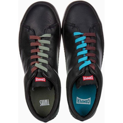 Camper Tw s Schnürung Leder Turnschuhe Schwarz – 12M Großbritannien - 46 EU - 12M US / Schwarz