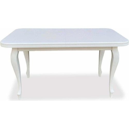 Ares Meble Vitkor Esstisch Ausziehbar - Esszimmertisch Ausziehbar - Esstisch 12 Personen - Esstisch 200x100 cm (300 cm nach dem Auslegen) - Weiß