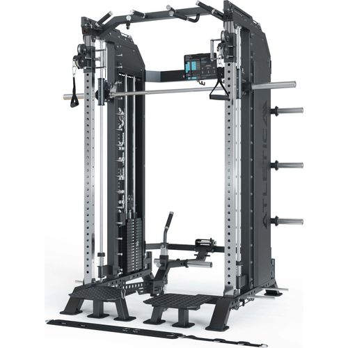 ATLETICA Hellraiser | Kraftstation PRO | Studioqualität | Inklusive Belt Squat Machine | Multipresse Counterbalanced | Edelstahl Komponenten
