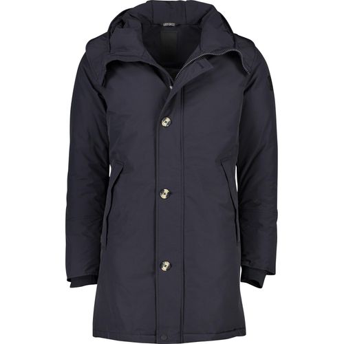 Dunkelblaue Parka Airforce Jacke