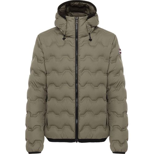 Colmar Übergangsjacke khaki gesteppt Kapuze